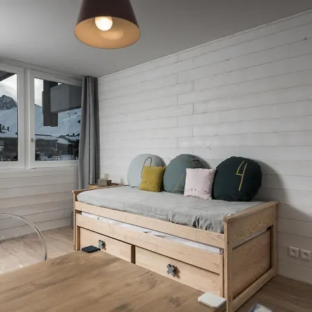 Studio Tignes, 1 Piece, 4 Personnes - Fr-1-502-55 * 티뉴